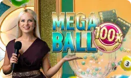 Mega Ball live show SpinKong